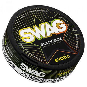 Жевательный табак Swag Black/Slim (Exotic)